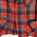 Vintage Hutchins Bros Plaid Blazer Red Size L Photo 6