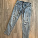 Abercrombie & Fitch Abercrombie boyfriend distressed jeans size 25 Photo 4