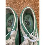 Vans  green suede 
Mens 7.5
Womens 9 Photo 1