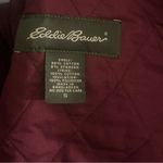 Eddie Bauer EDDIE BAUER Women's Burgundy Corduroy Quilted Jacket Small | EUC Photo 7
