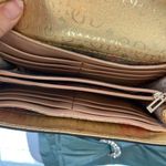 Guess  Gold Clutch with Floral Accents Photo 4