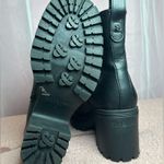 Sam & Libby Black Soft Chunky Women’s Calf Boots Heeled Booties Size 6 Photo 6