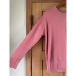 Sundry for Evereve Mauve “Love” Crew Neck Pullover w/ Side Zipper size XS/S (0) Photo 1