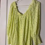 Faithfull the Brand  Gombardy Bisset Floral Print Mini Dress - Yellow - M Photo 1