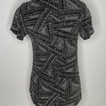 LuLaRoe Classic Tee- Elegant Collection- Black and Silver- Size Small Photo 3