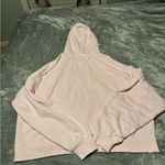 Aerie  Pink Oversized Cropped Hoodie Photo 1