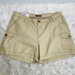 NWT Naturals Khaki Cargo Shorts Sz 14 Tan Photo 0