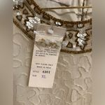 Laurence Kazar Vintage 80’s Beaded 100% Silk Blouse Ivory Womens XL Style #4301 Photo 4