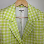 For Love & Lemons Maureen Blazer. Size: XS. NWT. Color: Green and White. Photo 2