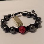 The Good Bead Black / Red Costume Beaded Bracelet Bead Adjustable $12.99 MSRP Photo 9