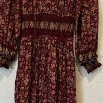 NEW SEA New York Giulia Print Long Sleeve Maxi Dress Size Medium Photo 9