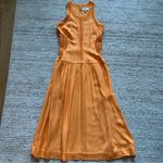 Joie  Vale Sleeveless Crochet Trim Midi Dress Photo 2