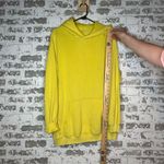 Aerie  | women yellow distressed hoodie Photo 3