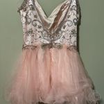 Dancing Queen Blush pink fit & flare dress Photo 5