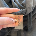 Grey long sleeve pullover with hood Gray Size XS Photo 1