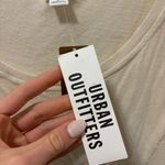 Urban Outfitters  Cream Peplum Top NWT Photo 3