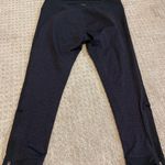 CALIA Black Cheetah Cropped Zippered Ankle Athletic Pants Size L Photo 4
