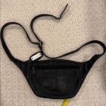 Kenneth Cole  Black Leather Bag Fanny pack Photo 2