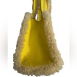 Telfar UGG x Limited Edition Patent Leather & Shearling Small Tote Crossbody Bag Photo 4