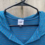 CAbi  Style 4191 Teal Striped Riff Hoodie Long Sleeve T Shirt Small Photo 4