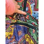 Vintage Roffe Tropical Fish Womens Ski Jacket Snowboard Pullover Parka Artsy Size L Photo 3