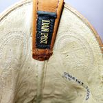 Dan Post Vintage  Genuine Teju Lizard Exotic Leather Cowboy Western Boots Brown 6 Photo 8