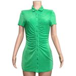 With Jean WITH JÉAN Alexa Mini Dress, Juicy Green, Small Photo 6