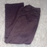 New York & Co. maroon purple boot cut trousers slacks work pants woman’s size 6 Photo 2