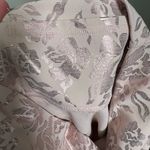 Fabletics Oasis PureLuxe High-Waisted 7/8 Leggings | Pink Floral Foil Design XXS Photo 5