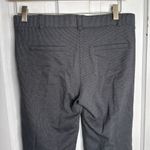 Betabrand Classic Dress Pant Yoga Pant Gray Pinstripe Straight W1056 Sz M Photo 5