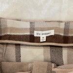 Blu Pepper  Plaid Button-Front Skirt Photo 1