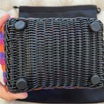 Truss PVC Basketweave Micro Tote Pink Purple Orange Rolled Handles Sustainable Photo 4