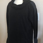 Champion  fleece black sweatshirt‎ gray ruffle Photo 0