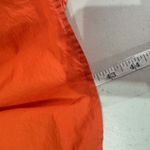 Anthropologie  WHIT TWO Flouncy Bright‎ Orange Ruffled Tiered midi dress Small Photo 12