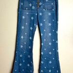 8th of La ladies star Button fly flare bell bottom denim jeans size 30 Blue Photo 0