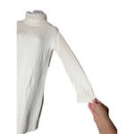 Banana Republic Cable Knit Turtleneck Sweater Dress Size Small Photo 3