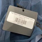 DYI  Define Your Inspiration Tap Back Tank Top in Chambray Camo (Semi Sheer Mesh) Photo 6