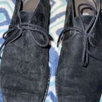 Bandolino  Wrangler Black Suede Flat Shoes Photo 2