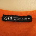 ZARA 2 for $30  Orange Short Sleeves Cropped Crewneck Basic TShirt SZ M #1706 Photo 6