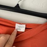 Rust Orange Strapless Tube Top Small Essentials Stretchy Y2K‎ Basic Photo 1