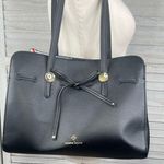 Nanette Lepore Arabelle Black Satchel Shoulder Bag Photo 1