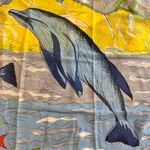 Kismet Hawaii Tropical Sarong Blue Photo 3