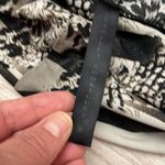 Isabella Rodriguez Tan Brown & Black Animal Print 3/4 Sleeve Ruched Sides Blouse Photo 11