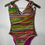 Becca  Awaken Scoop Neckline Open Back One Piece Swimsit LARGE Photo 0