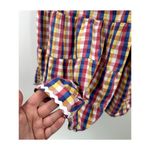 English Factory  Gingham Picnic Plaid Mini Dress Size Medium Photo 5