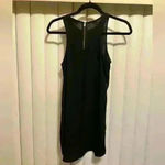 EXPRESS beautiful long black open sided shirt size XS in good condition Photo 3