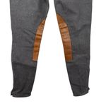 Ralph Lauren Black Label Matchstick 400 Jodhpur Jeans in Grey SZ 27 Equestrian Tan Photo 11