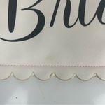 Kate Spade Bride, Mrs, wifey gift bundle of clutch, hat, luggage tag and earrings Photo 3