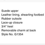 Coach Black City Hiker G1354 Platform Lace Up Suede Shearling Ankle Boots 10 Photo 7