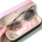 Kate Spade New Jazzlyn S450J Hello Sunshine Cat Eye Pink Rose Gold Sunglasses Photo 4